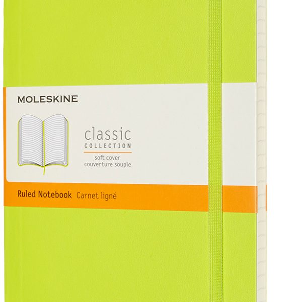 MOLESKINE Notizbuch SC L/A5 850994 liniert,limetten grün,192 S.
