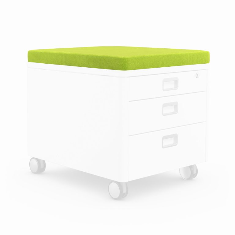 MOLL Sitzkissen 43x54x5cm 100 2632 600 grün, zu Rollcontainer