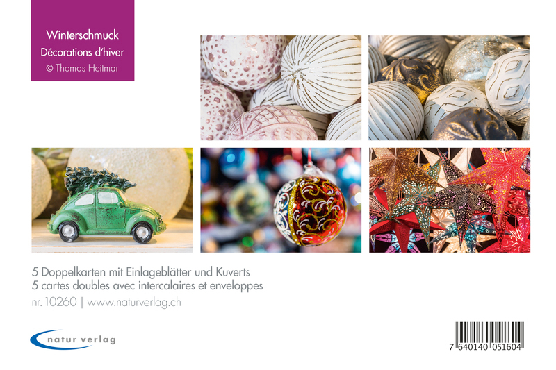 NATUR-VERLAG-10260N-7640140102603 NATUR VERLAG Weihnachtskarten Winter 10260N Doppelkarte, B6 6 Stück – Hochwertig & günstig bei ShopDeca