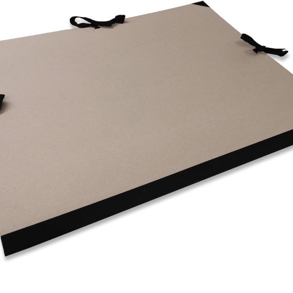 NEUTRAL Zeichenmappe Karton 665054 52x72cm grau