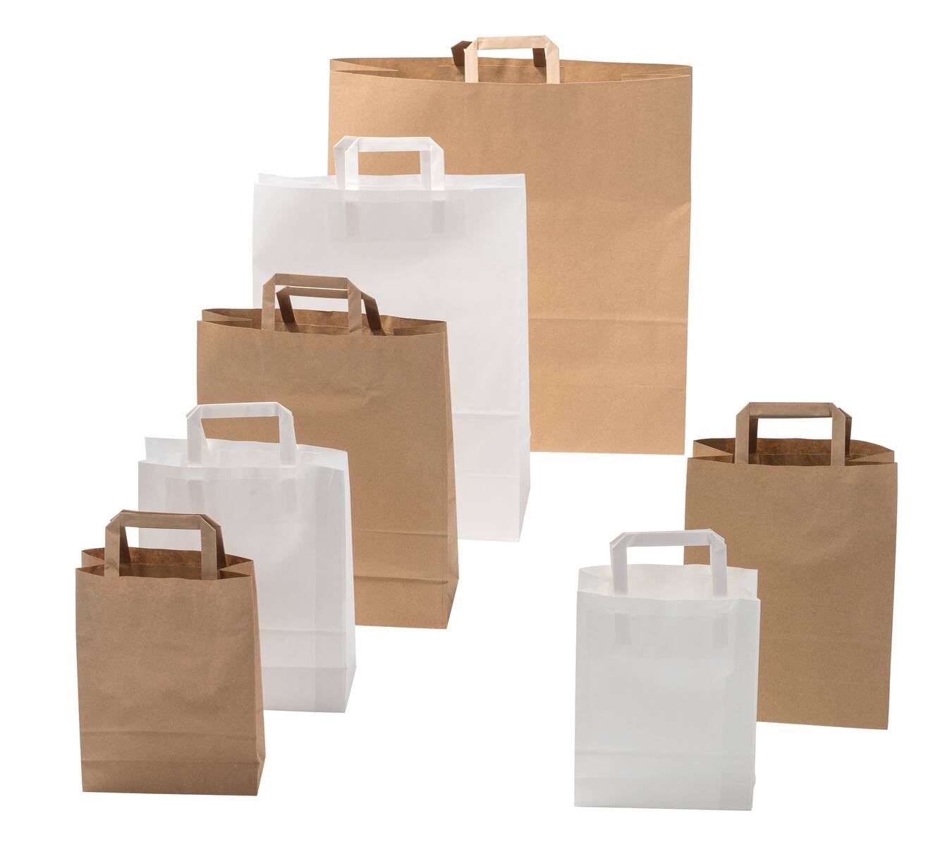 NEUTRAL-715.0280.10-8032237003570 NEUTRAL Papiertragetasche Flachhenkel 715.0280.10 braun 28x12x36cm, 350 Stück – Hochwertig & günstig bei ShopDeca