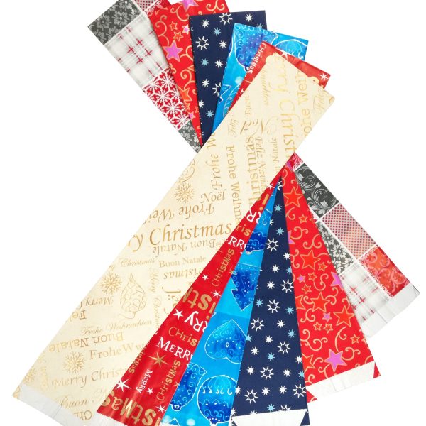 NEUTRAL Flaschenbeutel 9x7x48cm 953 Motive ass. X-MAS 6 Stück