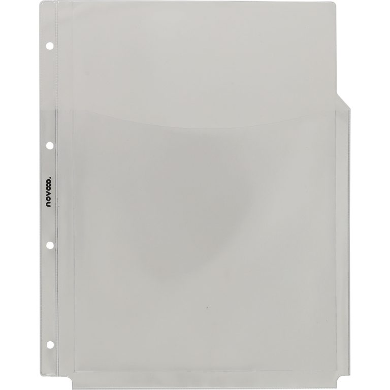 NOVOOO Zeigetasche Känguru 150my A4 060-5449-001 transparent, genarbt 10 Stk.