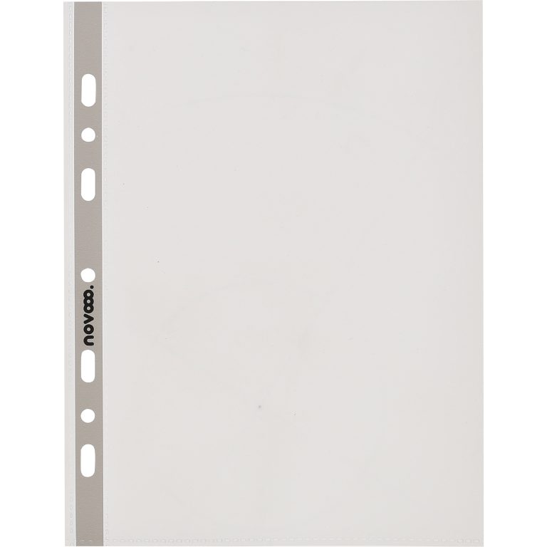 NOVOOO Zeigetasche PP 100my A5 071-5449-009 transparent, genarbt 100 Stk.