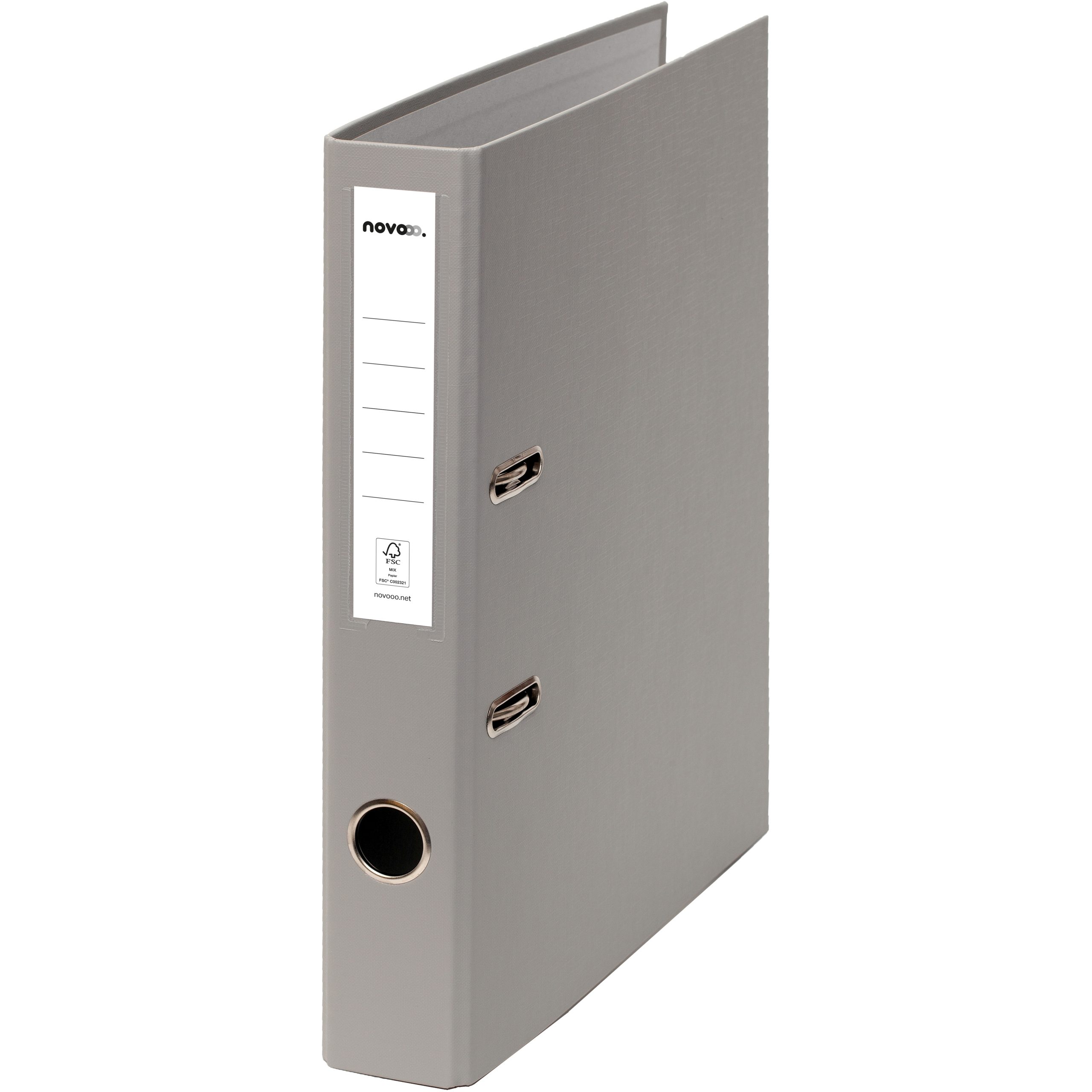 NOVOOO-10349425NO1U-9010729081038 NOVOOO Pro Ordner 4cm 10349425NO1U grau A4 10 Stück – Hochwertig & günstig bei ShopDeca