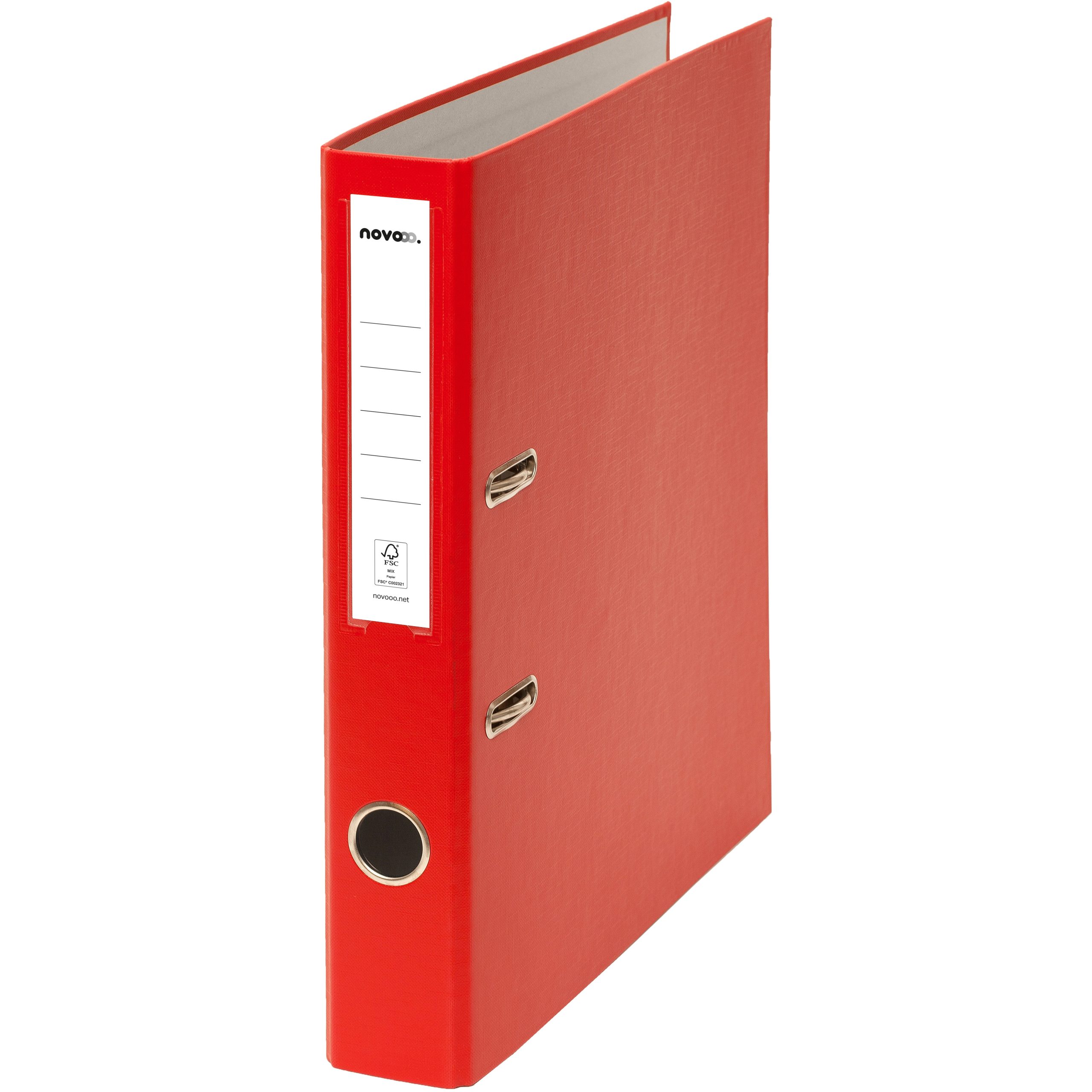 NOVOOO-10349445NO2U-9010729080543 NOVOOO Pro Ordner 4cm 10349445NO2U rot A4 – Hochwertig & günstig bei ShopDeca