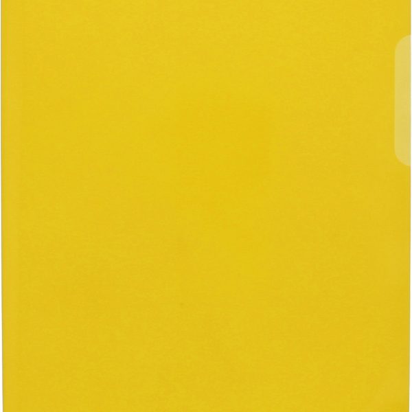 NOVOOO Pro Sichtmappen 140my A4 400197667 gelb glatt 10 Stück