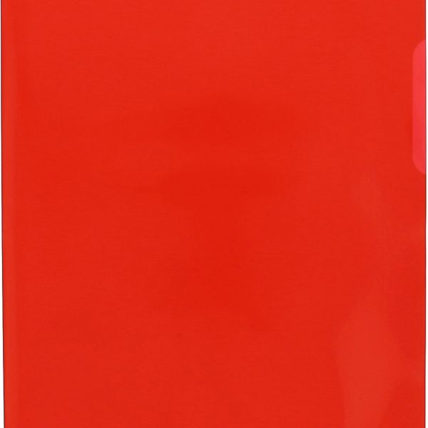 NOVOOO Pro Sichtmappen 140my A4 400197668 rot glatt 10 Stück