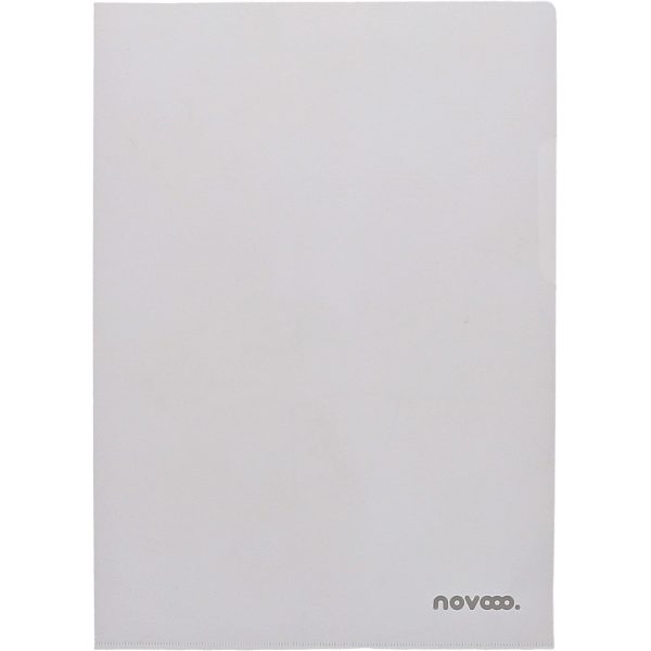 NOVOOO Pro Sichtmappen 120my A4 400197756 transparent genarbt 100 Stück