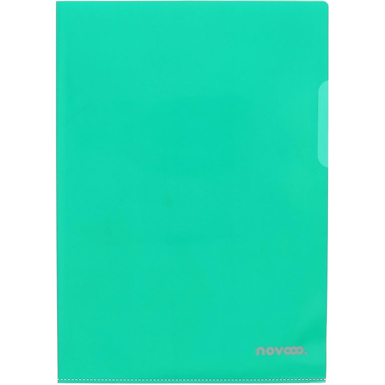 NOVOOO Pro Sichtmappen 120my A4 400197760 grün genarbt 100 Stück
