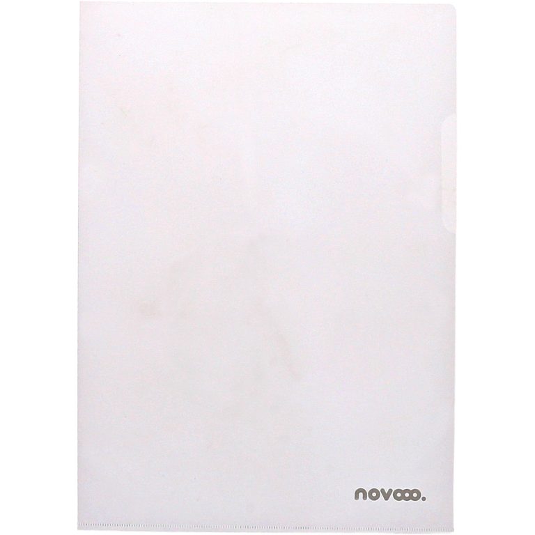 NOVOOO Pro Sichtmappen 140my A4 400197770 transparent glatt 100 Stück