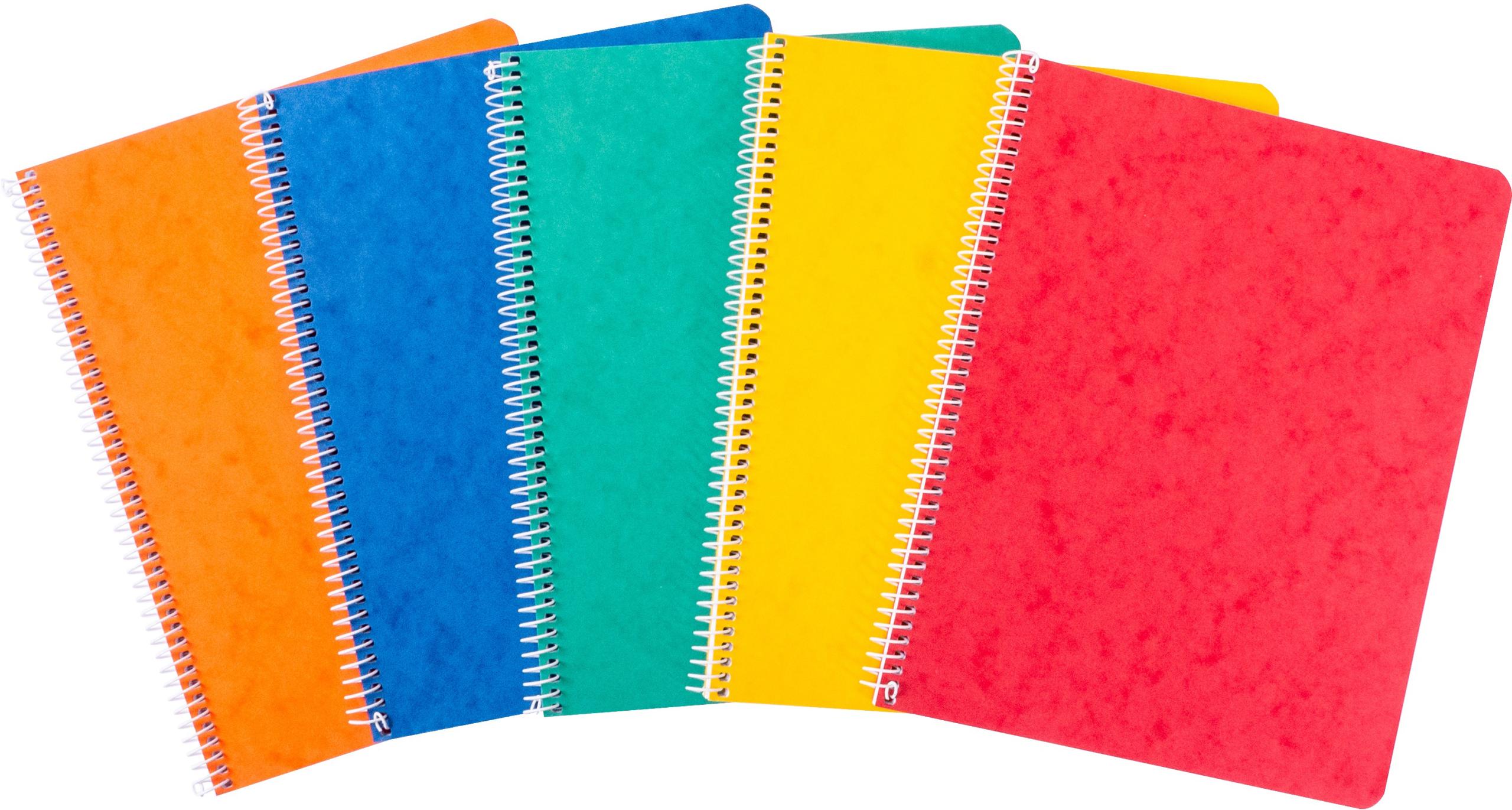 NOVOOO-729781-9010729086781 NOVOOO Spiralheft ass. 17.5×22cm 729781 kariert, 5mm, 70g 48 Blatt – Hochwertig & günstig bei ShopDeca