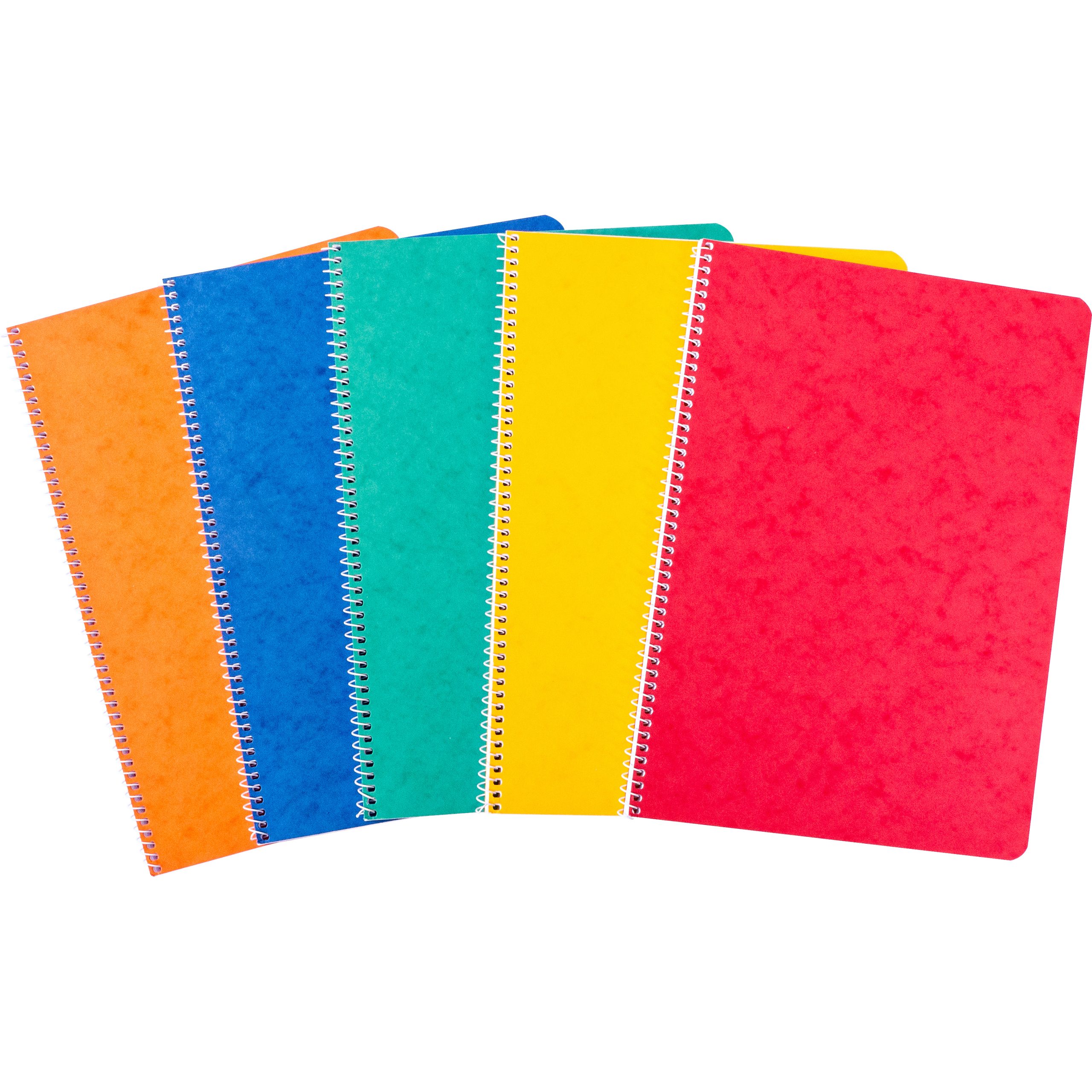 NOVOOO-729784-9010729086842 NOVOOO Spiralheft ass. A4 729784 kariert, 5mm, 80g 48 Blatt – Hochwertig & günstig bei ShopDeca