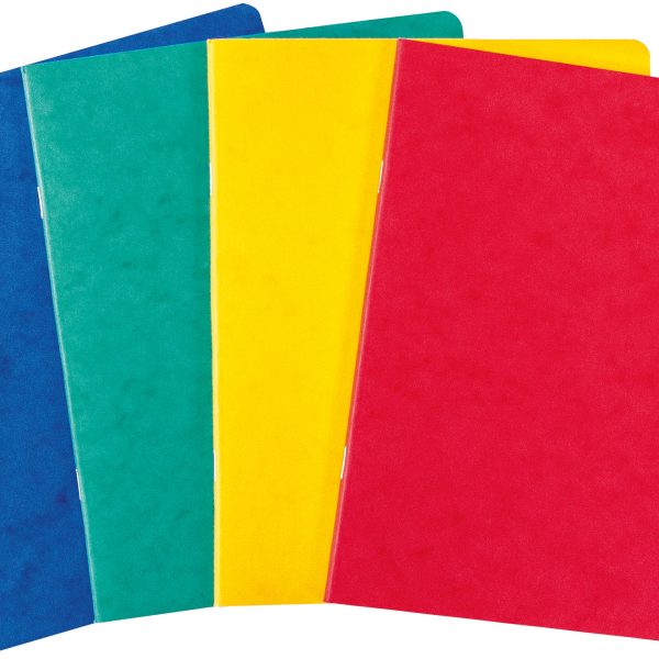 NOVOOO Pressspanheft ass. 17.5×22cm 729788 4mm kariert, 80g 48 Blatt