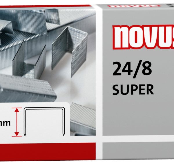 NOVUS Heftklammern 24/8 mm 24/8 040-0038 1000 Stück