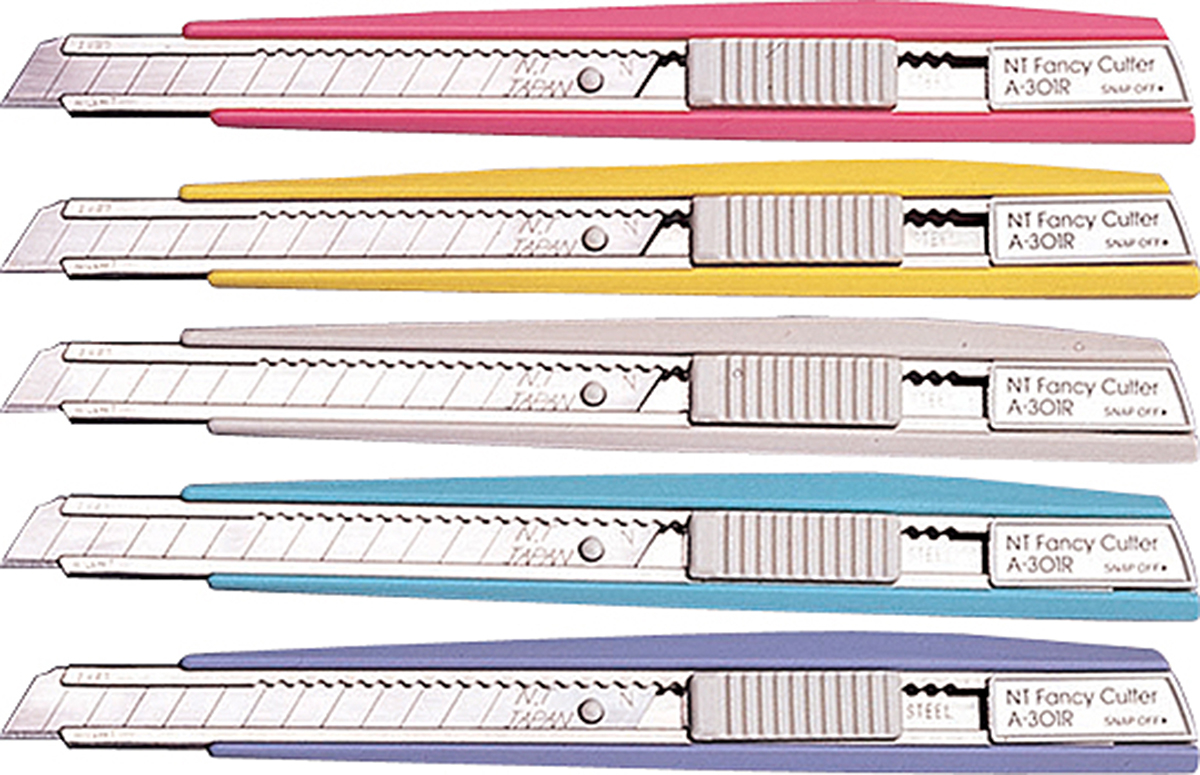 NT-A301RP-4904011010095 NT Cutter 9mm A301RP assortiert – Hochwertig & günstig bei ShopDeca