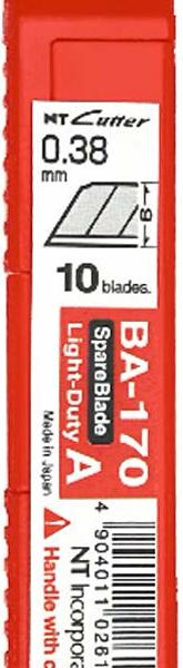 NT Ersatzklingen 9mm BA-170 zu A-300RP 10 Stück