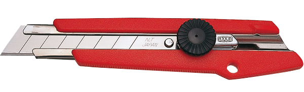 NT Cutter 18mm L-500P mit 3 Klingen