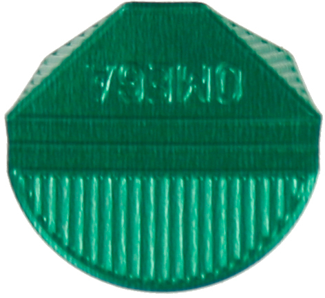 OMEGA Eckklammern 100/27 grün 100 Stk.