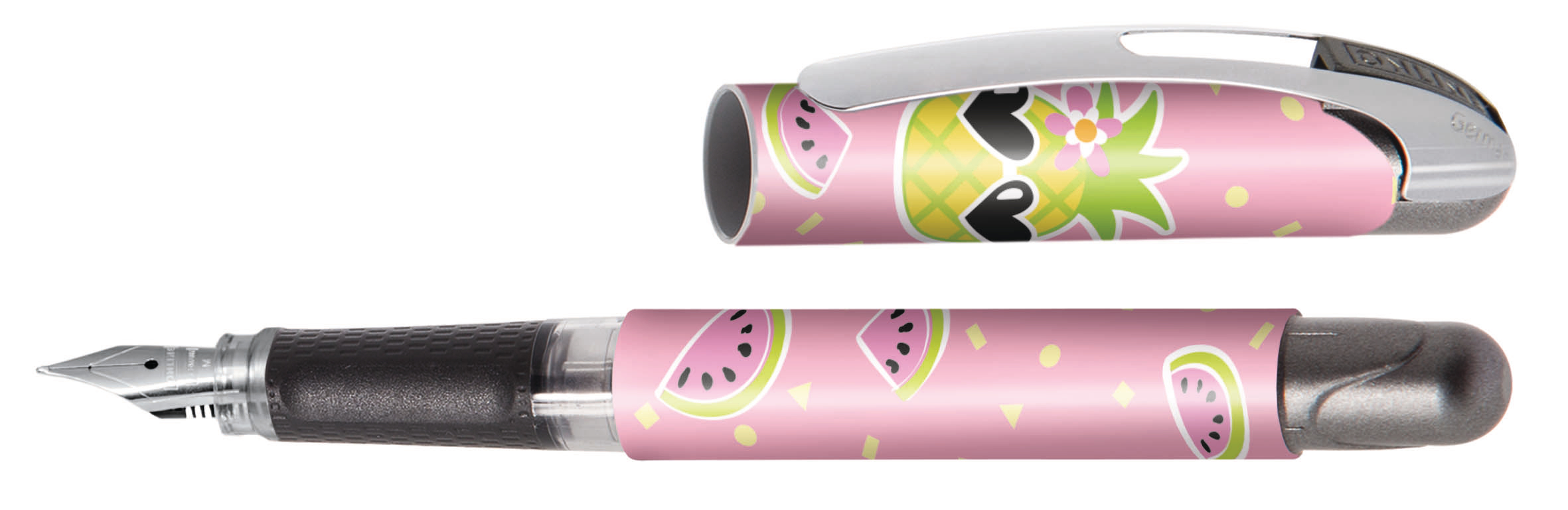 ONLINE-12384-3D-4014421123848 ONLINE Füllhalter College II 0.5mm 12384/3D Pineapple – Hochwertig & günstig bei ShopDeca