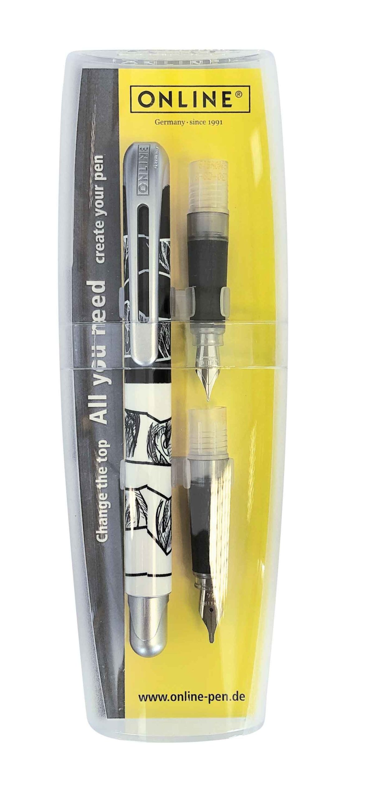 ONLINE-12612-4014421126122 ONLINE Set Rollerball mit Griffstück 12612 All you need is Manga – Hochwertig & günstig bei ShopDeca