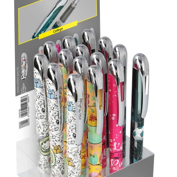 ONLINE Füllhalter Display 12636/15 Cool Vibrations 15 Stück