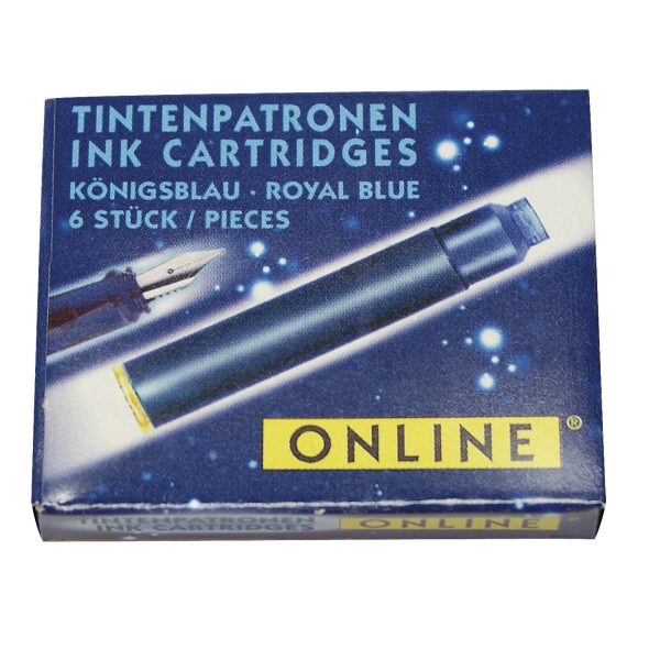 ONLINE Tintenpatronen Standard 17012/48 Königsblau 6 Stück