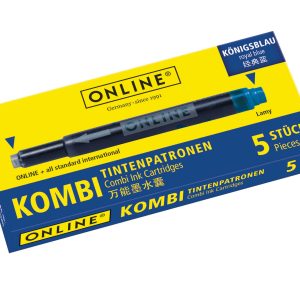 ONLINE Tintenpatronen Kombi 17036/12 Rabazzi, königsblau 5 Stück