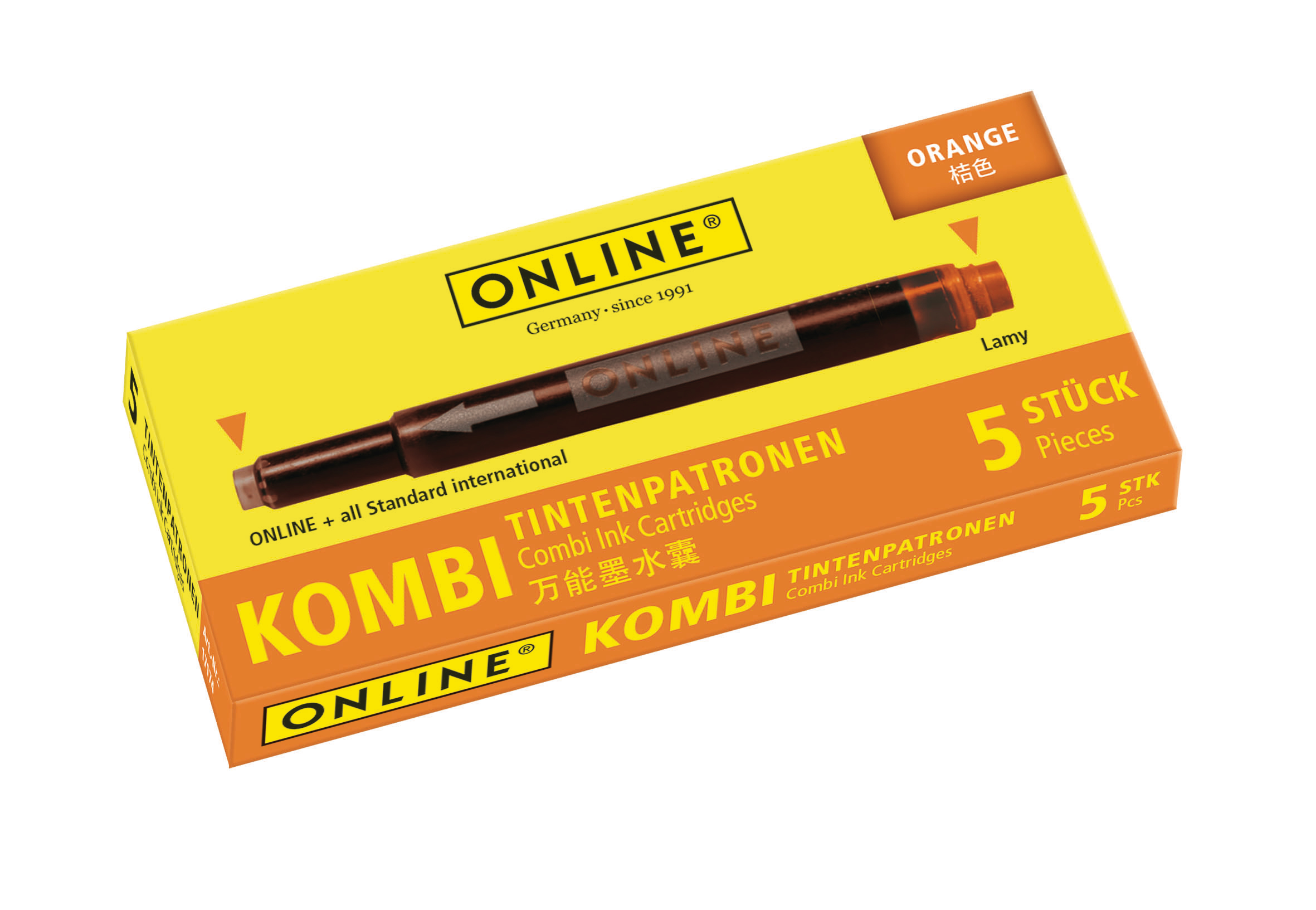 SONY DSC ONLINE Tintenpatronen Kombi 17174/12 Orange 5 Stück – Hochwertig & günstig bei ShopDeca