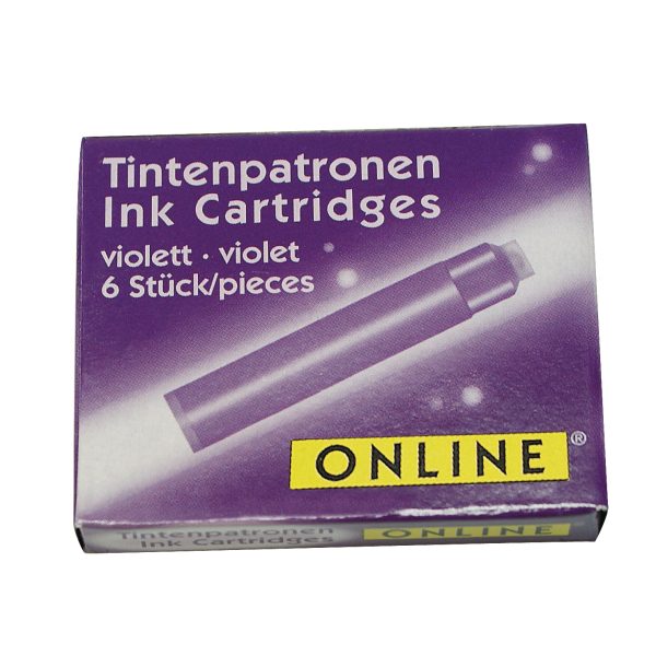 ONLINE Tintenpatronen Standard 17227/12 Violett 6 Stück