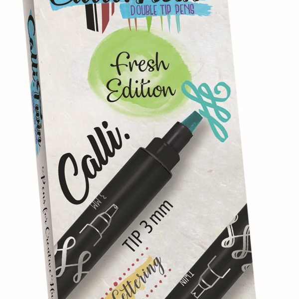 ONLINE Calli Brush Twin 3mm 18605 fresh edition, ass. 5 Stück