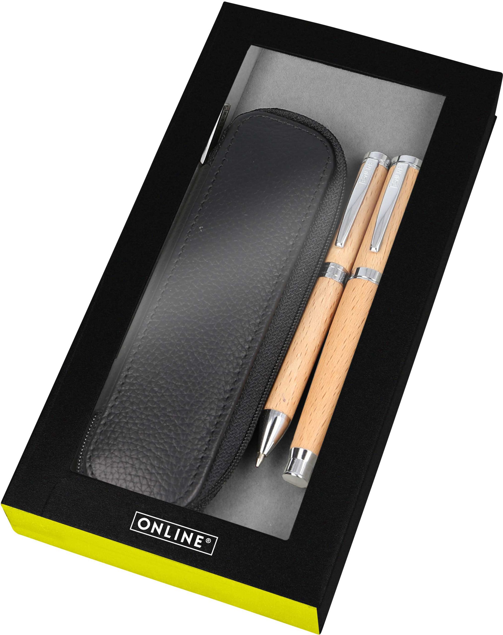 ONLINE-31176-4014421311764 ONLINE Füllhalterset 31176 Nature Style Beechwod – Hochwertig & günstig bei ShopDeca