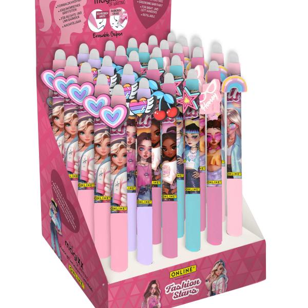 ONLINE Gelschr. magiXX Fashion Stars 35497/30 Display, assortiert 30 Stück
