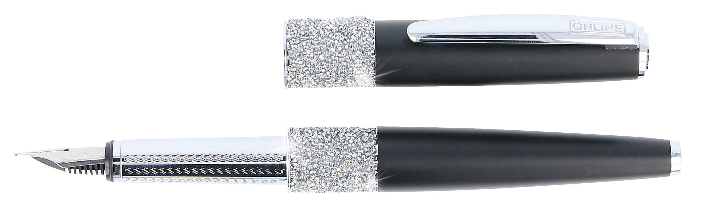 ONLINE-37059-4014421370594 ONLINE Füllhalter M 37059 Crystal Celebrities Black – Hochwertig & günstig bei ShopDeca