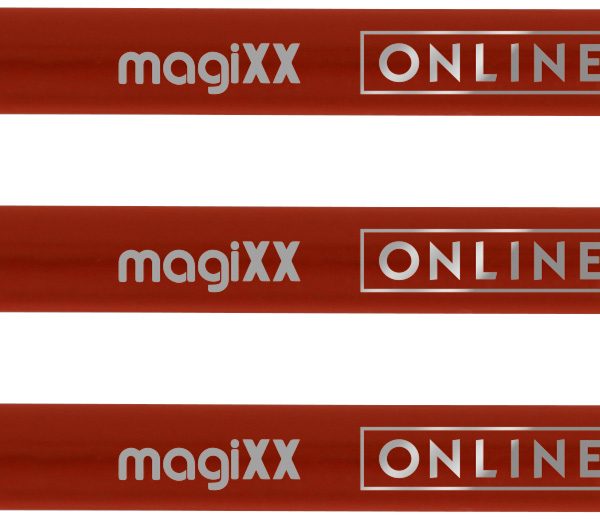 ONLINE Gel-Mine MagiXX 0.7mm 40162/3 rot, Tag-Bag 3 Stück