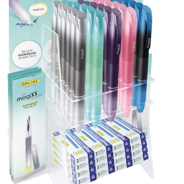 ONLINE Display Füllhalter MagiXX M 55105/3D ass., inkl. Tinte 46 Stück