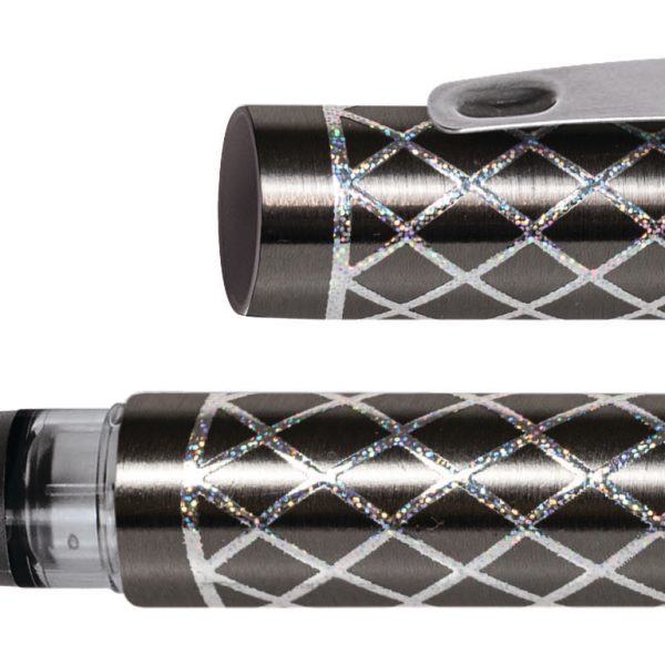 ONLINE Füllhalter Campus II 0.5mm 61400/3D Diamond Grey blau