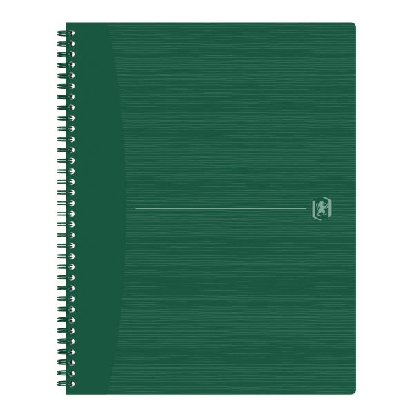 OXFORD Origins Spiralheft 400150010 A4+, kariert 70 Blatt, grün