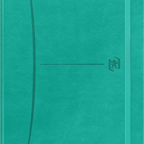 OXFORD Signature Notizbuch 400154946 A5, kariert 80 Blatt, türkis