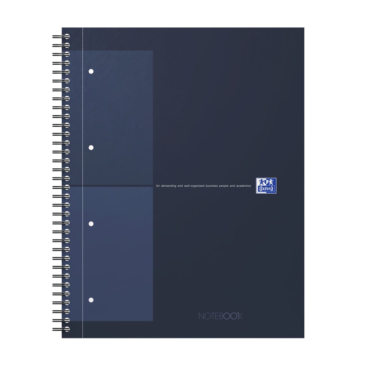 OXFORD-400191240-3020120242644 OXFORD Spiralbuch A4+ 400191240 kariert 5mm, dunkelblau 80 Bl. – Hochwertig & günstig bei ShopDeca
