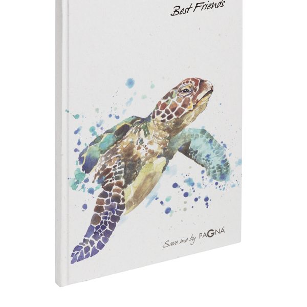 PAGNA Freundebuch Save me 20372-15 Schildkröte 60 Seiten