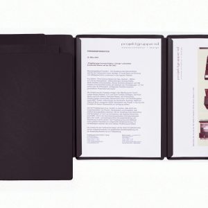 PAGNA Präsentationsmappe 22003-04 schwarz