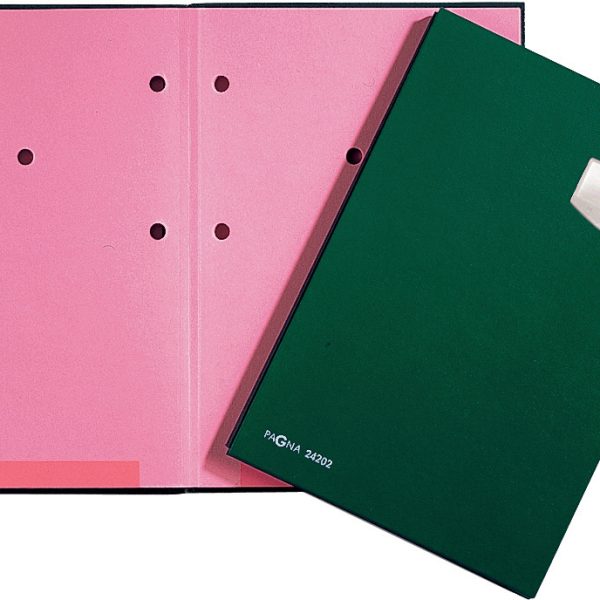 PAGNA Unterschriftenmappe De Luxe A4 24102-03 grün 10-teilig