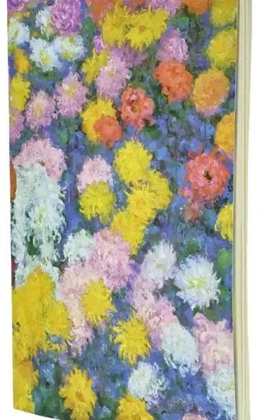 PAPERBLANKS Notizheft A4 CBD6268 Chrysanthemen liniert 80 S.