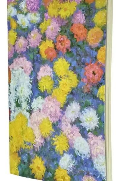 PAPERBLANKS Notizheft A5 CBD6271 Chrysanthemen liniert 80 S.