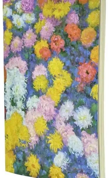 PAPERBLANKS Notizheft A5 CBD6273 Monets Chrysanthemen dot 80 S.