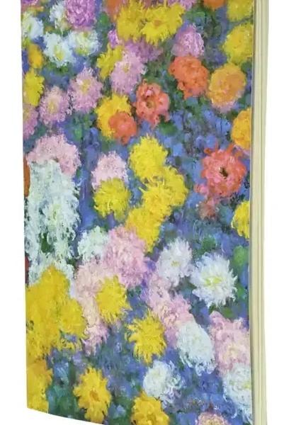 PAPERBLANKS Notizheft A6 CBD6274 Chrysanthemen liniert 80 S.