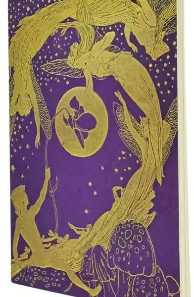 PAPERBLANKS Notizheft A4 CBD6278 Violet Fairy blanko 80 S.