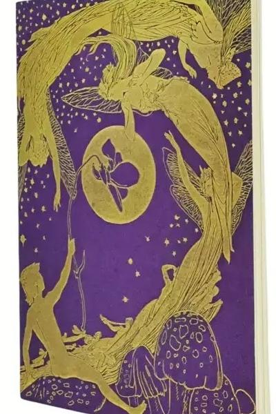 PAPERBLANKS Notizheft A5 CBD6280 Violet Fairy liniert 80 S.