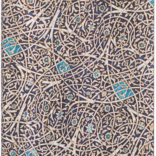 PAPERBLANKS Notizbuch Granada-Türkis Midi FB8216-3 liniert 176 Seiten